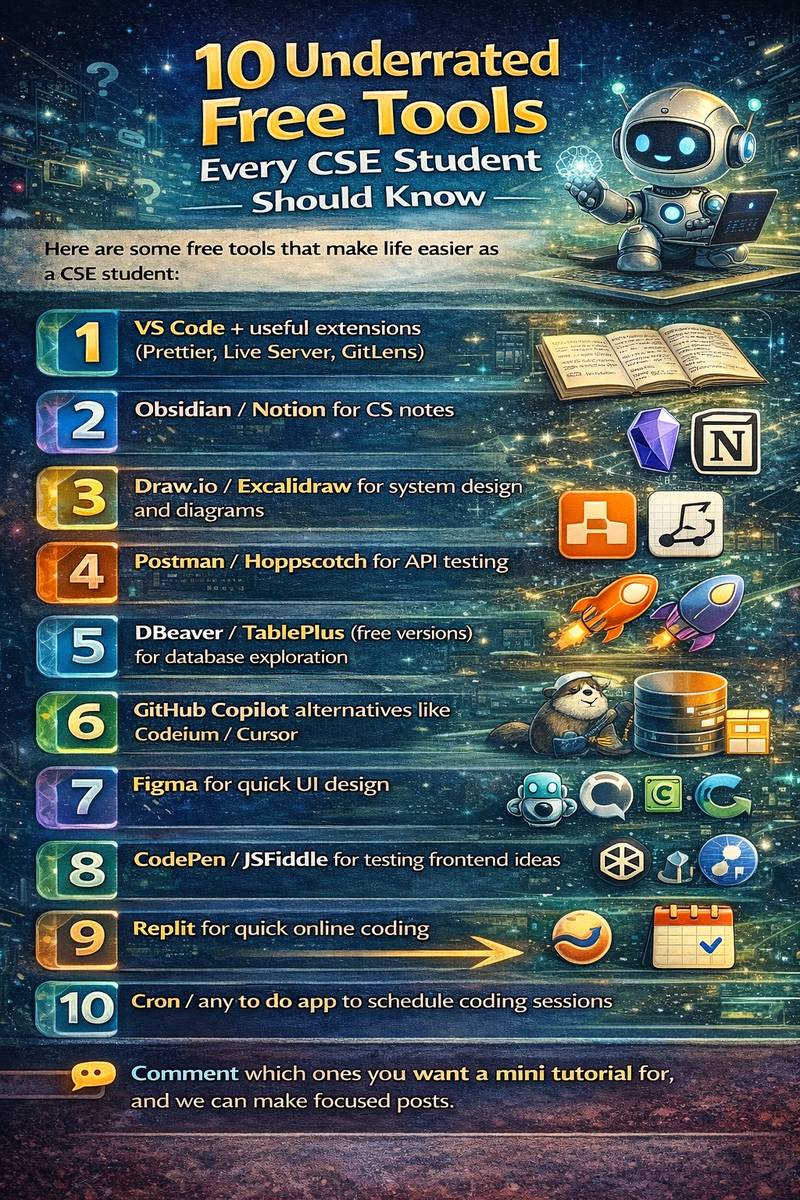 Here are the top 10 underrated tools for you